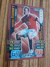 Topps Match Attax Premier League 2015/16 ROONEY Bronze Limited Edition Card
