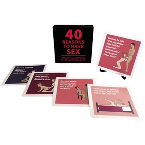 Kheper Games Piacevolmente Piacevole 40 Motivi per Fare Sesso Gioco di Carte, Nuovo - Foto 1 di 1