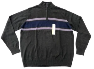 Eddie Bauer NEW w/tags Size XXL 1/4 Zip Pullover Sweater  H8 - Picture 1 of 7