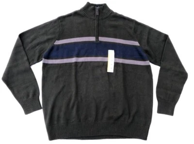 Eddie Bauer NEW w/tags Size XXL 1/4 Zip Pullover Sweater  H8 - Image 1 of 4