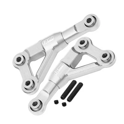 GPM Alum Alloy Front Upper Suspension Arms Silver : Traxxas 1/10 4-Tec Drift Car - Image 1 of 4