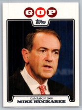 2008 Topps #C08-MH Mike Huckabee Campaign 2008 Gold