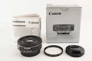 Canon EF-S 24mm F2.8 STM In Box AF Wide Angle Lens from Japan #1655 - Picture 1 of 14