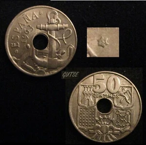 *GUTSE* FRANCO-1459, 50 CÉNTIMOS 1963*19-63, EBC+ - Imagen 1 de 1