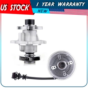 Bomba de agua + kit de embrague de ventilador eléctrico para Chevy GMC Buick SUV 4.2 5.3 6L - Imagen 1 de 24