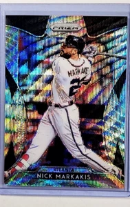 Panini Prizm Tier III 2019 Blue Wave Prizms 177 Nick Markakis/60 Atlanta Braves - Imagen 1 de 2