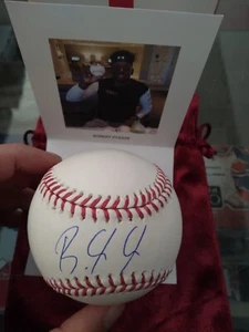 2024 Onyx Authenticated Autographed Robert Pauson Baseball - Picture 1 of 2