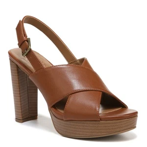 Naturalizer Women's, Nylah Sandal Toffee 11 M I5991S1200 English Toffee SYNTHETI - Picture 1 of 8