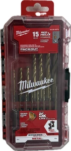Milwaukee 48-89-4670 15tlg SHOCKWAVE Impact Duty Red Helix Titan Bohrer-Set - Bild 1 von 5
