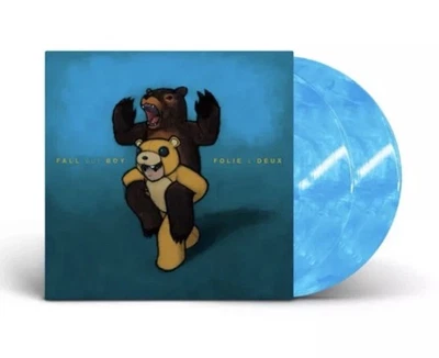 Fall Out Boy - Folie A Deux SKY BLUE Vinyl 2LP Limited Edition BRAND NEW SEALED - Image 1 of 2