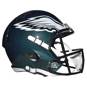 DeSean Jackson Signed Philadelphia Eagles Speed Full-Size Replica Green Football - Picture 1 of 3