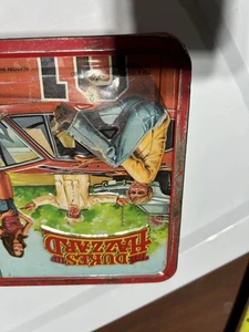 Vintage 1980 Aladdin Dukes of Hazard Metall Brotdose und Thermoskanne - Bild 1 von 15