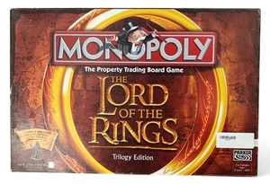 Monopoly Lord of the Rings Trilogy Edition 2003 Board Game Hasbro *Missing Ring* - Picture 1 of 24