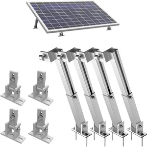 Solarmodul Halterung 10-40° Verstellbar Photovoltaik Befestigung Dach Balkon - Bild 1 von 1