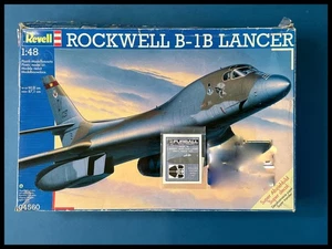 Revell Rockwell B-1B Lancer 1:48 kit modellino + maschere baldacchino - Foto 1 di 18