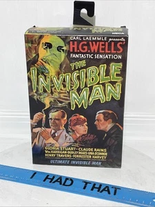 Neca Universal Monsters Ultimate The Invisible Man New Box Damage - Picture 1 of 4