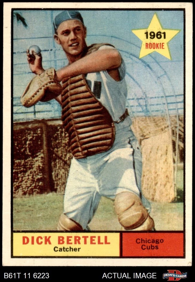 1961 Topps #441 Dick Bertell Cubs 6.5 - EX/MT+ - Image 1 of 1