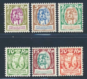 Juego LIECHTENSTEIN 1924/27 Cpl Excelente MNH/** Viticultor/Catle Baduz, MIRAR - Imagen 1 de 2