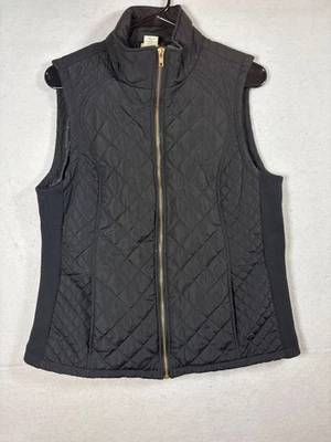 Chaleco acolchado Aspen para mujer con cierre de cremallera negro talla L Foto 1 de 4