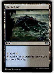 Tainted Isle Commander: Innistrad: Midnight Hunt Regular MTG - Picture 1 of 2