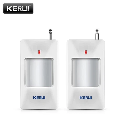 KERUI 433MHz Wireless PIR Detector Motion Sensor For Home Intruder Alarm System - Image 1 of 4
