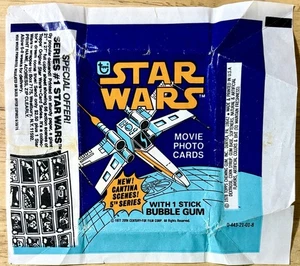 Topps Star Wars Series 5 Wax Wrapper 1977 Vintage - Picture 1 of 1