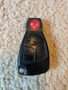 Mercedes Benz 4 Button Key fob With Emergency Key IYZ 3312 - Picture 1 of 6