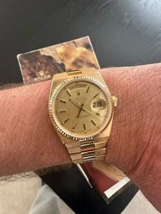 Rolex Oysterquartz Day-Date 19018 - 1981 - Full set & Tags - Picture 1 of 7