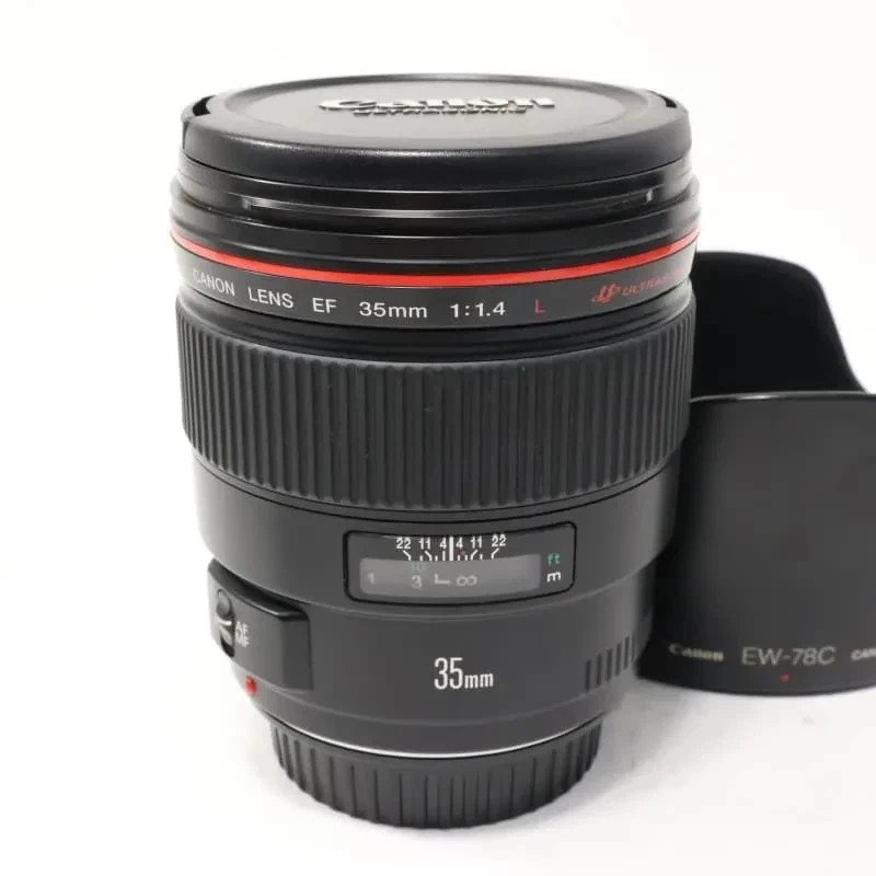 Fast Neu Canon Ef 35mm F/1.4 L USM Weitwinkel Prime Objektiv Made IN Japan # - Bild 1 von 3