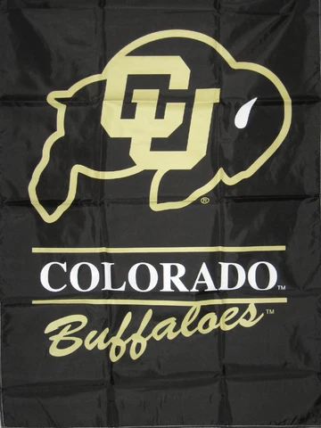 (NEW) COLORADO BUFFALOES 40" X 27" NCAA COLLEGE HOUSE FLAG / BANNER Cover