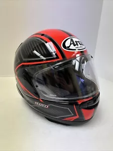 Arai Quantum-X Spine Helmet Black/Red XS - Picture 1 of 9