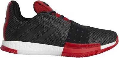 Adidas Men's Harden Vol. 3 Basketball Shoes AQ0034 Black Scarlet White Sz 16 - Image 1 of 4