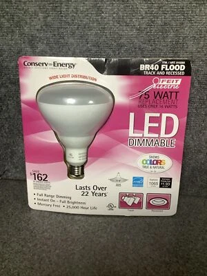 Feit Electric Conserv-Energy Dimmable BR40 LED 19 Watt Flood Light BULB - Image 1 of 2
