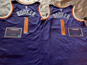 signed devin booker jersey