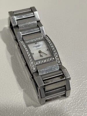 CHARRIOL Geneve 19X27MM 030314 STAINLESS STEEL WATCH Diamonds - Image 1 of 4