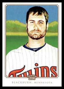 2010 Topps 206 127 Nick Blackburn   Minnesota Twins  Baseball Card