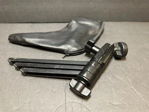 Polaroid 7" Aluminum Tripod & Case 1/4'' Stud For GoPro SX-70 Video Untested - Picture 1 of 3