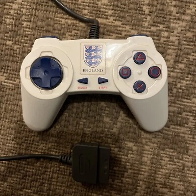 Playstation 1 ps1 Controller England Edition Gamester fifa football three lions - Image 1 of 2
