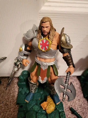 Custom Creations Snake Armor He-man Masters Of The Universe Masterverse Figure Cover
