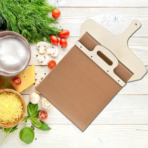 Safe Sliding Pizza Peel Scorrevole Non-stick Pizza Paddle with Handle for Ovens - Picture 1 of 7