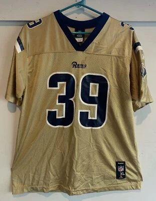Camiseta Steven Jackson #39 St. Louis Rams dorada juvenil XL Foto 1 de 2