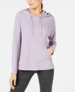 Calvin Klein Performance High-Low Hem Hoodie Iris Ice Size Large - Picture 1 of 1