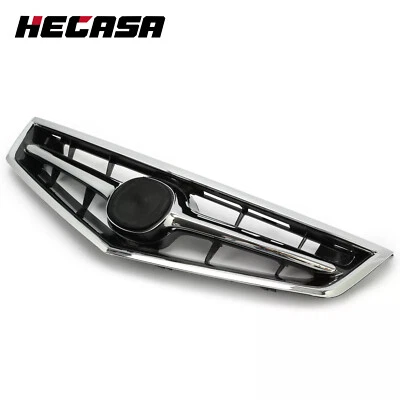Fits Acura TSX 2006 2007 2008 Front Bumper Upper Grille W/Chrome Molding Foto 1 de 4