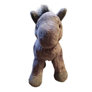Webkinz Grey Arabian HM098 Ganz No Code Plush Only Gray Horse Bean Plush - Picture 1 of 8