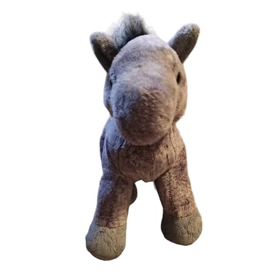 Webkinz Grey Arabian HM098 Ganz No Code Plush Only Gray Horse Bean Plush - Image 1 of 4