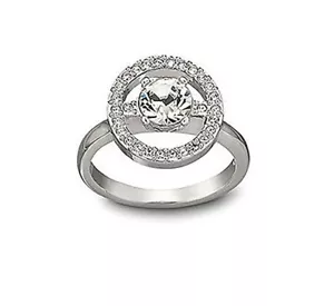Swarovski Clear Crystal LAVENDER Ring (Large/58/8) -1039069 New - Picture 1 of 4