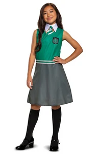 Harry Potter Slytherin Dress Classic Child Costume - Picture 1 of 2