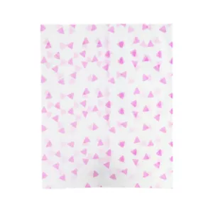 Bolsas desechables de textura Kraft blancas 2/100/200/500 con diseño púrpura para panadería - Imagen 1 de 6