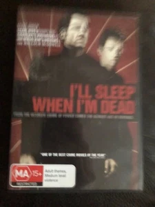 I'LL SLEEP WHEN I'M DEAD (DVD, MA 15+) - Region 4 - Picture 1 of 2