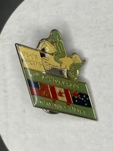 Blue Knights Police Motorcycle Club Pin 10th Anniversary 1974-1984 Maine - Picture 1 of 2